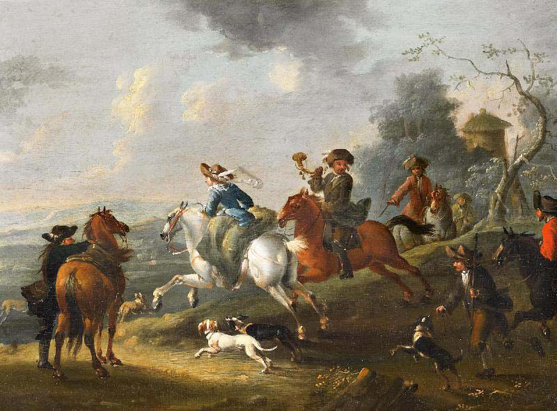 Departure for Hunting